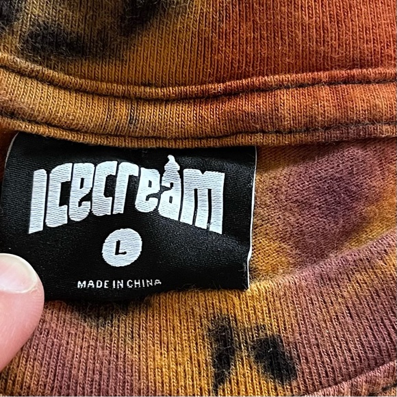 ICE CREAM BILLIONAIRE BOYS CLUB HUGS SS KNIT T SHIRT LARGE TRENDY STREET WEAR - Picture 3 of 6